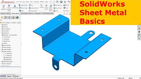 how to use sheet metal solidworks|solidworks sheet metal drawing pdf.